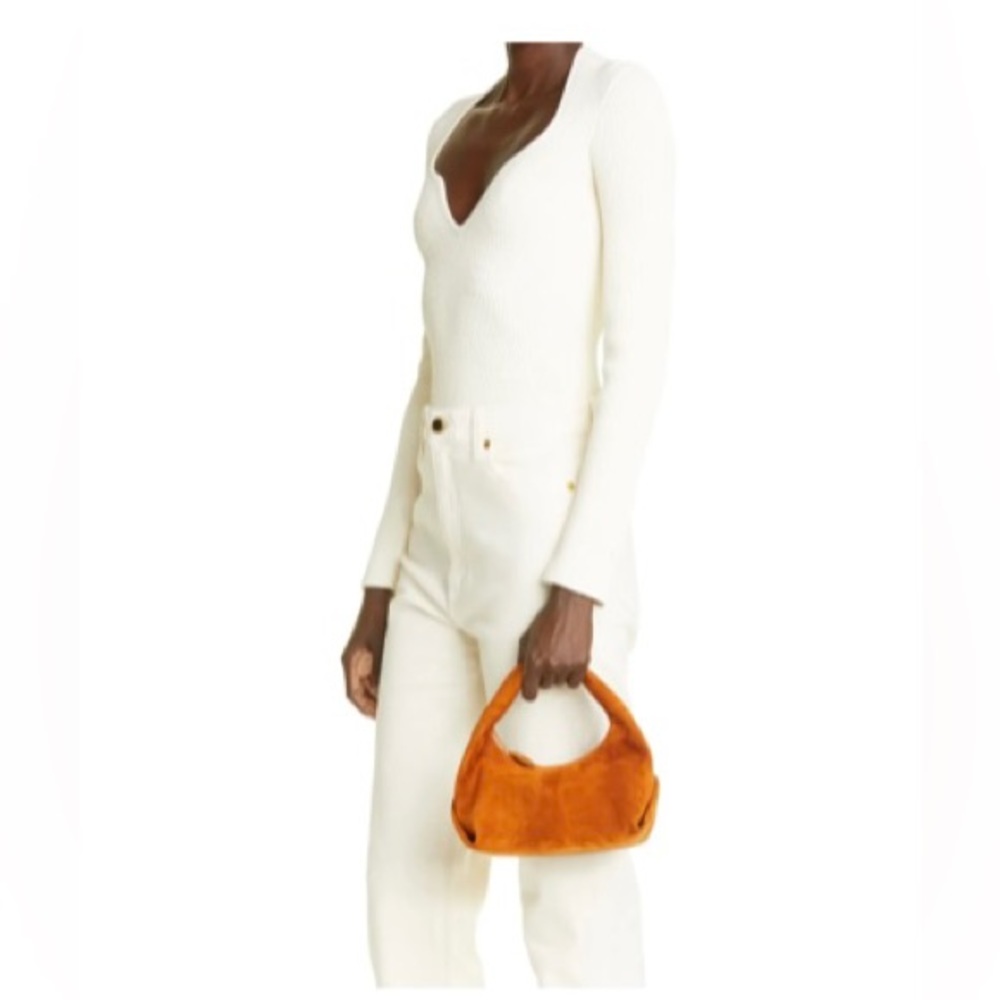 Small Beatrice Suede Hobo Bag
KHAITE